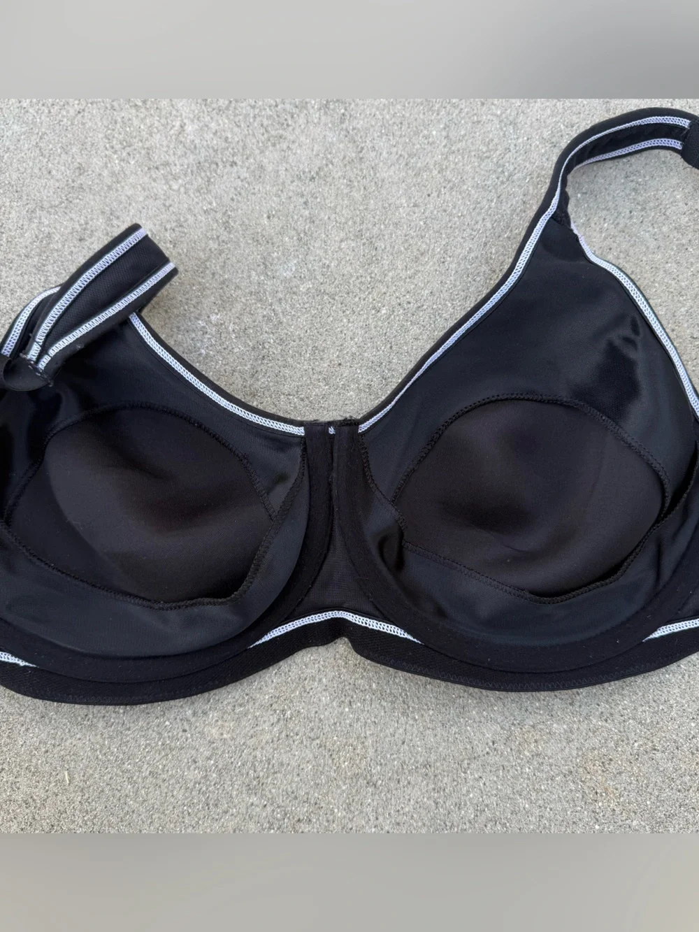 Freya Active Sonic Underwire Sports Bra Black 34G preloved